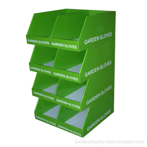 Corrugated shipper stack display